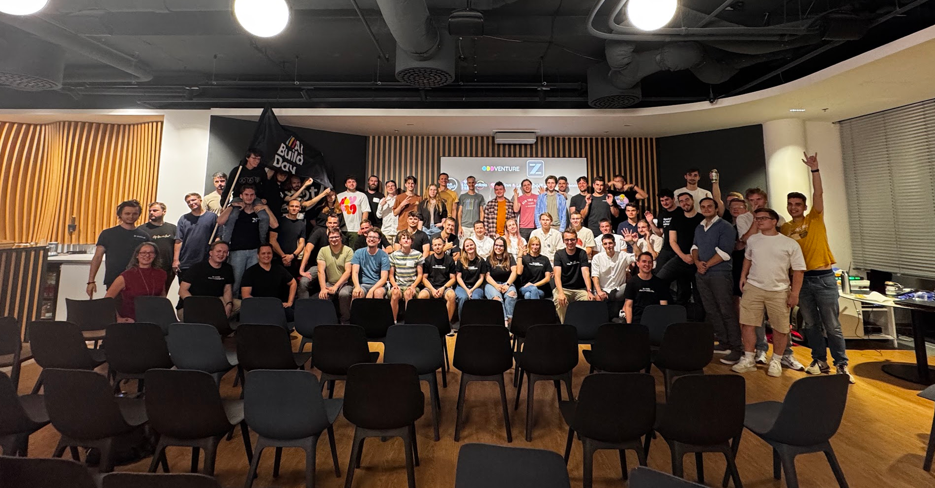 People gathered at AI Build Day